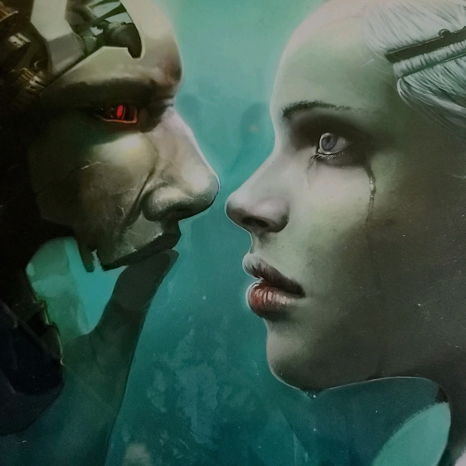 Digital Art Photo Master Artist Marc Brunet Sci-fi CYBER Futuristic Encounter
